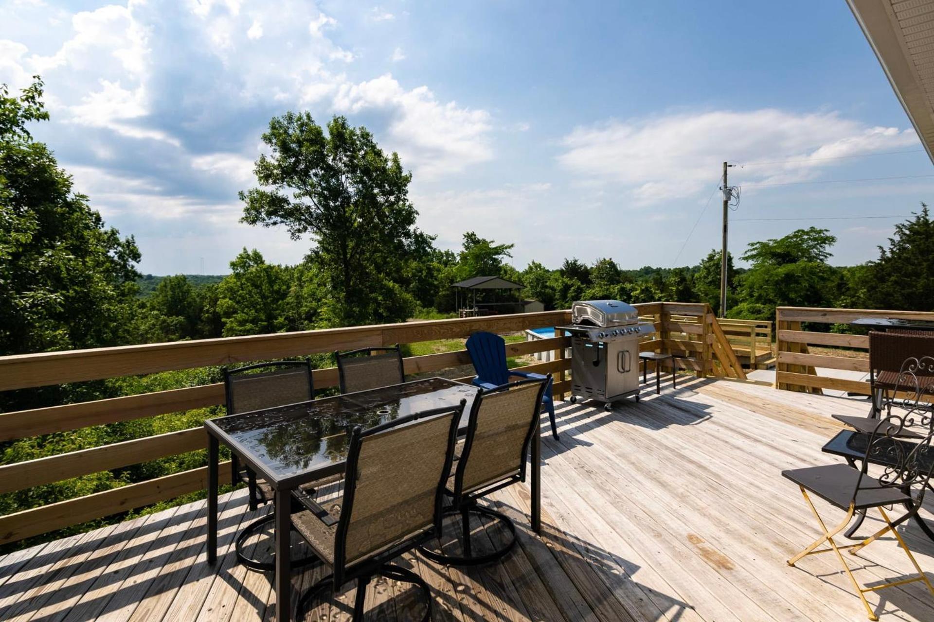 Willa 80 Acre Retreat With Pool - Minutes To Ark - Sleeps 15 Williamstown Zewnętrze zdjęcie