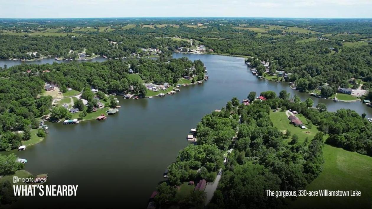 Willa 80 Acre Retreat With Pool - Minutes To Ark - Sleeps 15 Williamstown Zewnętrze zdjęcie